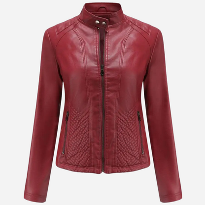Veste en similicuir femme | Style chic et urbain