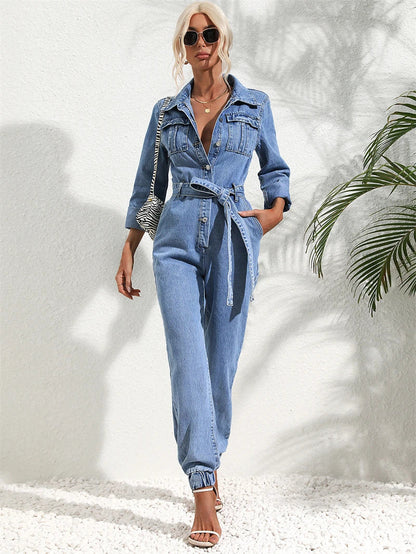 Combinaison en jean | Confortable et intemporelle