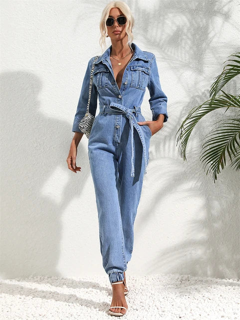 Combinaison en jean | Confortable et intemporelle