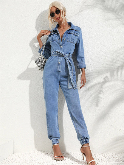 Combinaison en jean | Confortable et intemporelle