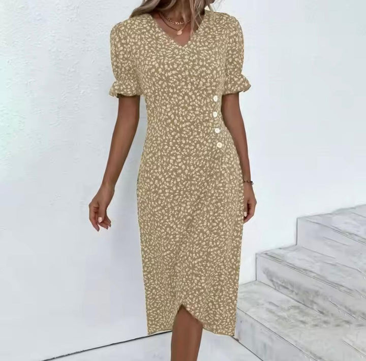 Robe fleurie élégante | Style estival raffiné