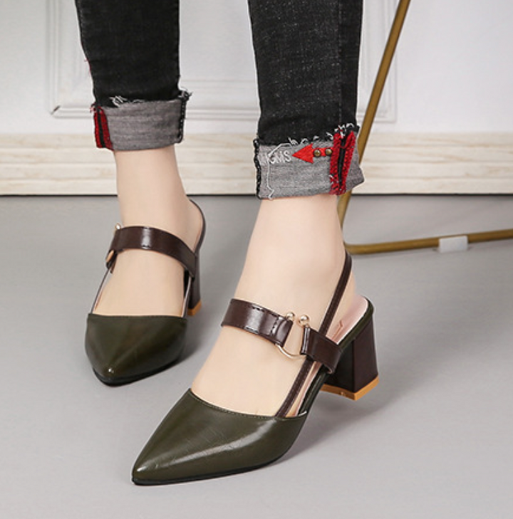 Chaussures à talons bloc | Élégance quotidienne