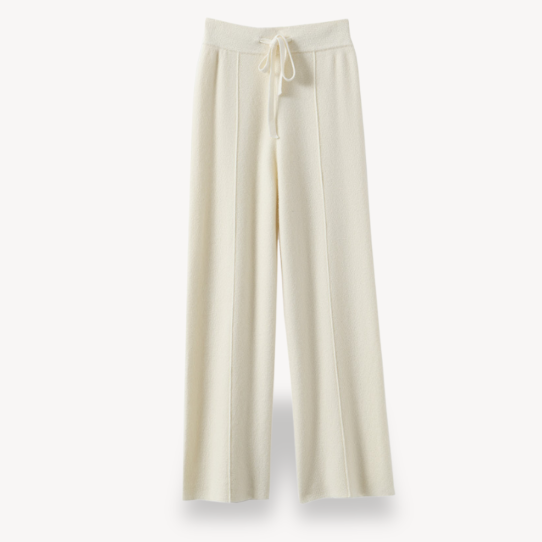 Pantalon Large Taille Haute | Confort Élégant