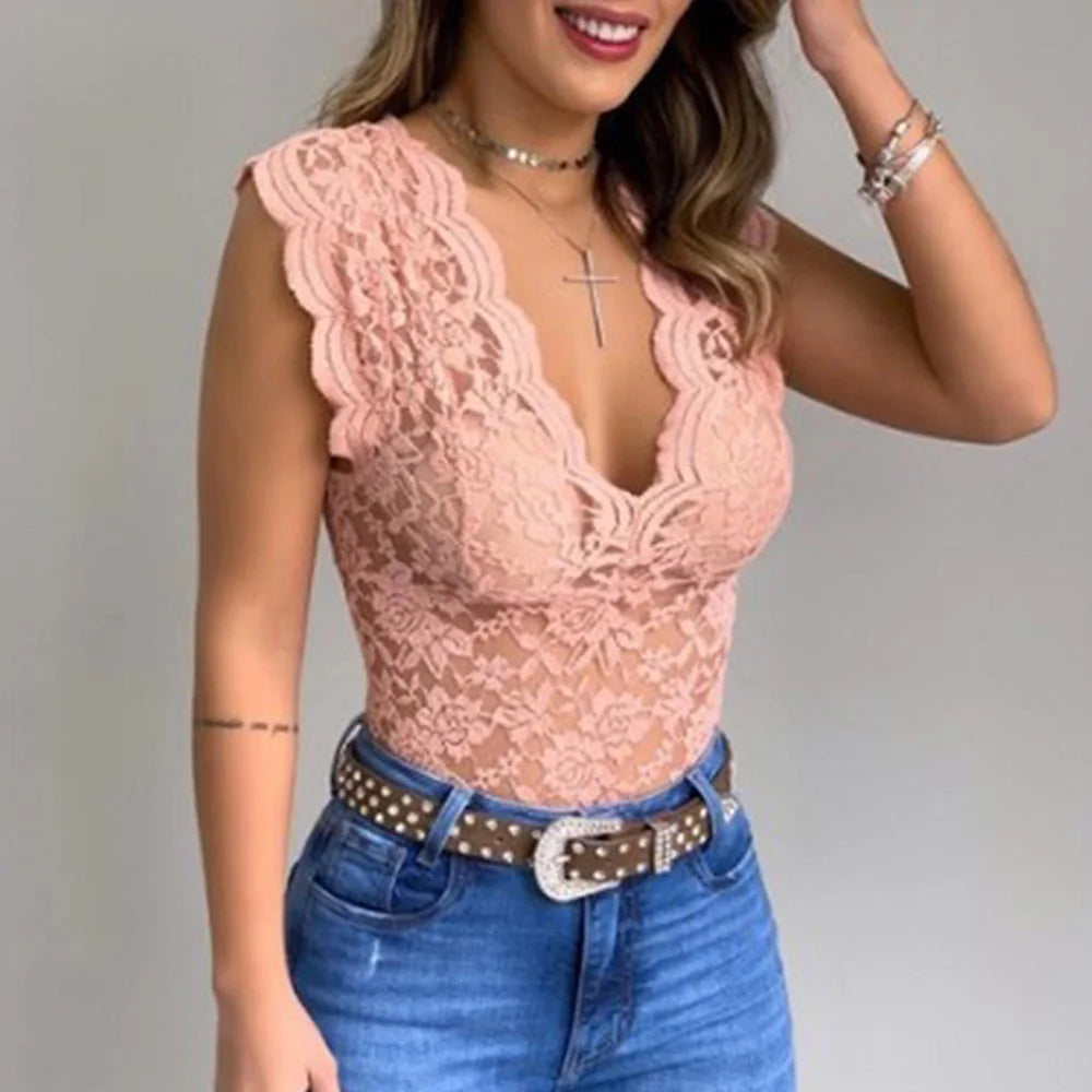 Blouse sans manches | Élégance féminine