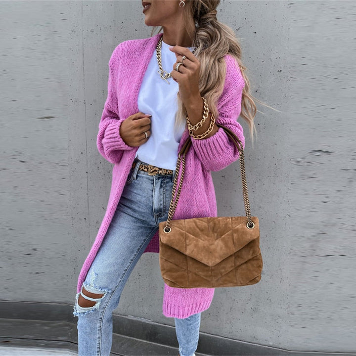 Cardigan long casual | Confort quotidien