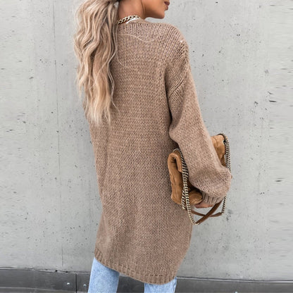 Cardigan long casual | Confort quotidien