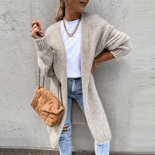Cardigan long casual | Confort quotidien