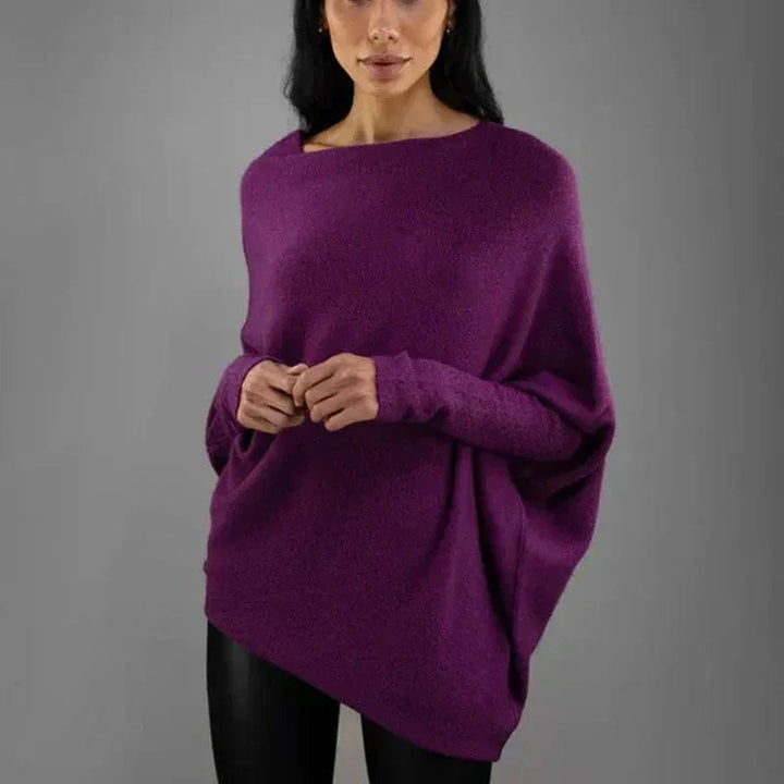 Pull ample à col bateau | Confort ultime pour les journées cocooning