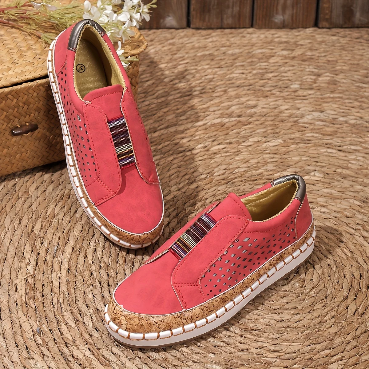 Chaussures à enfiler confort | Marche quotidienne légère