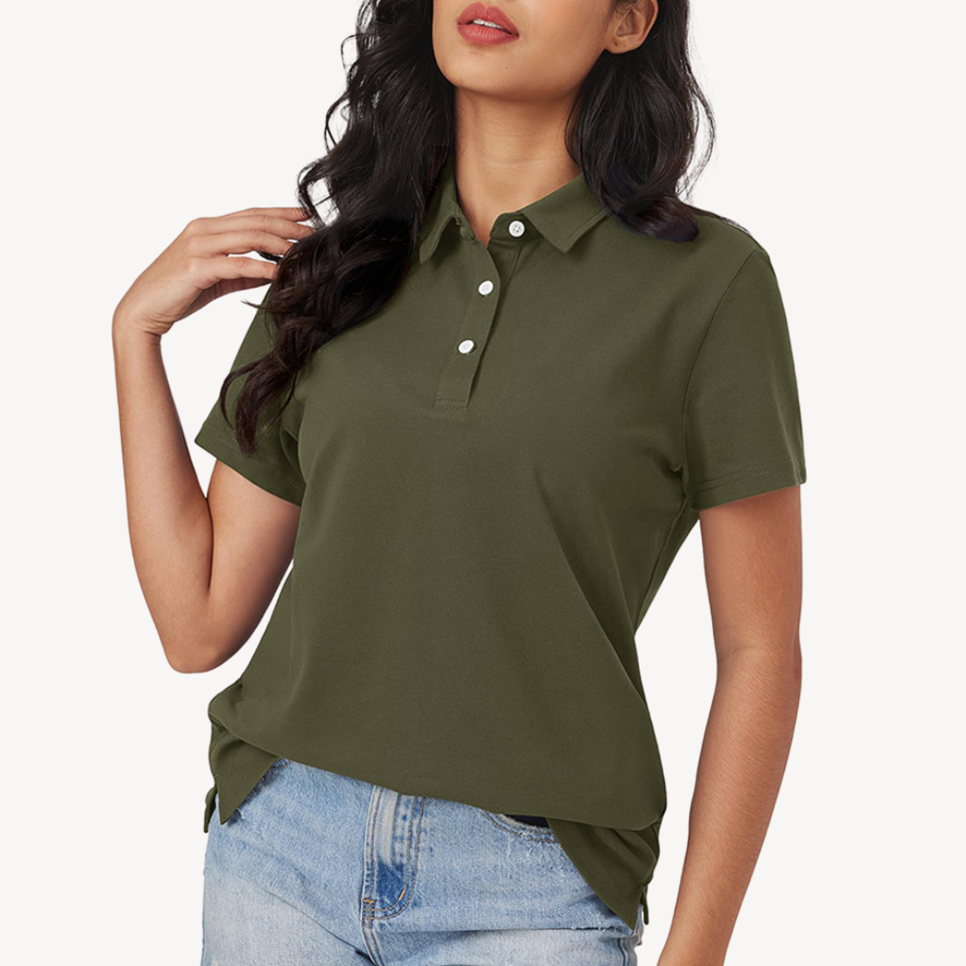 Polo Classique Femme | Style Décontracté