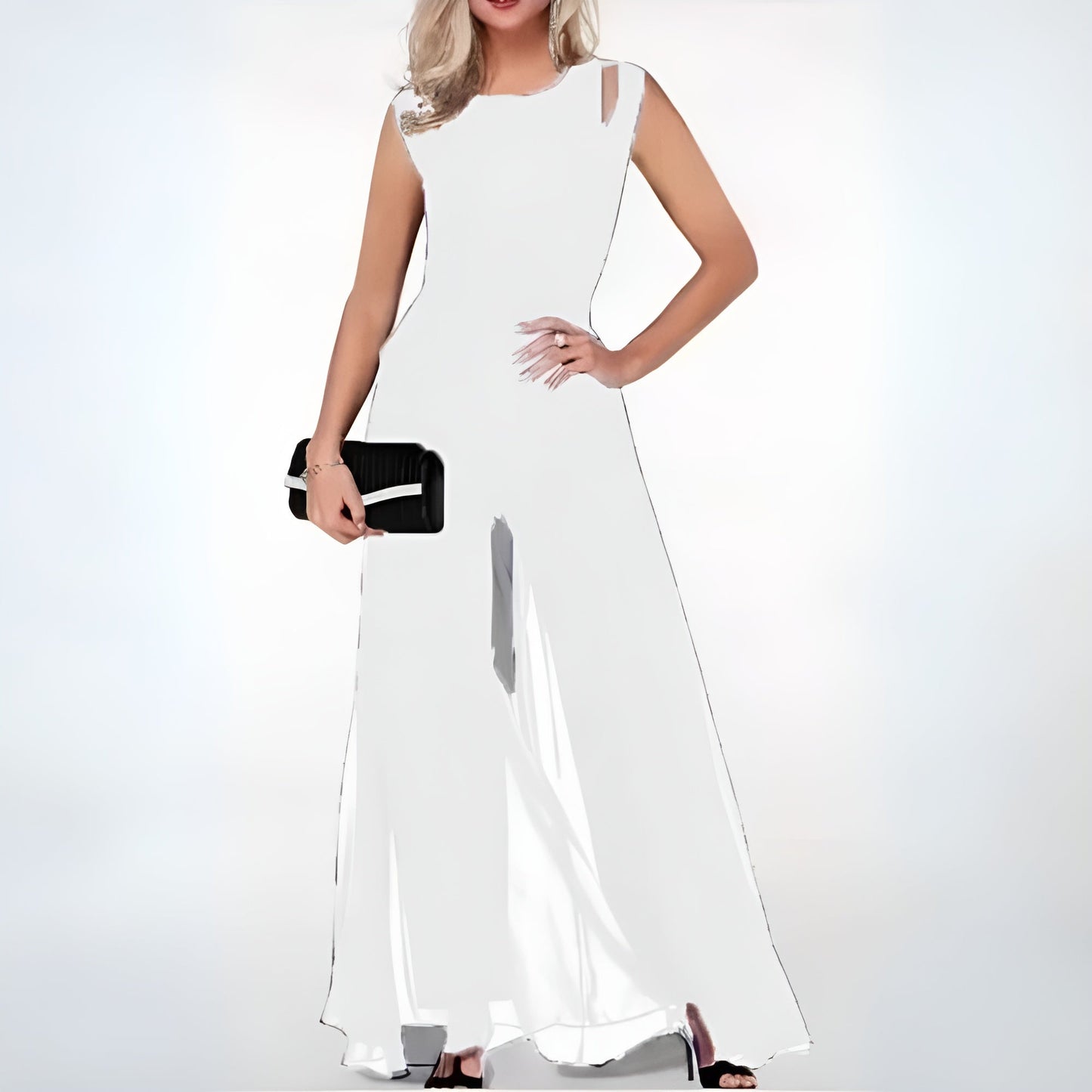 Combinaison robe élégante | Élégance fluide