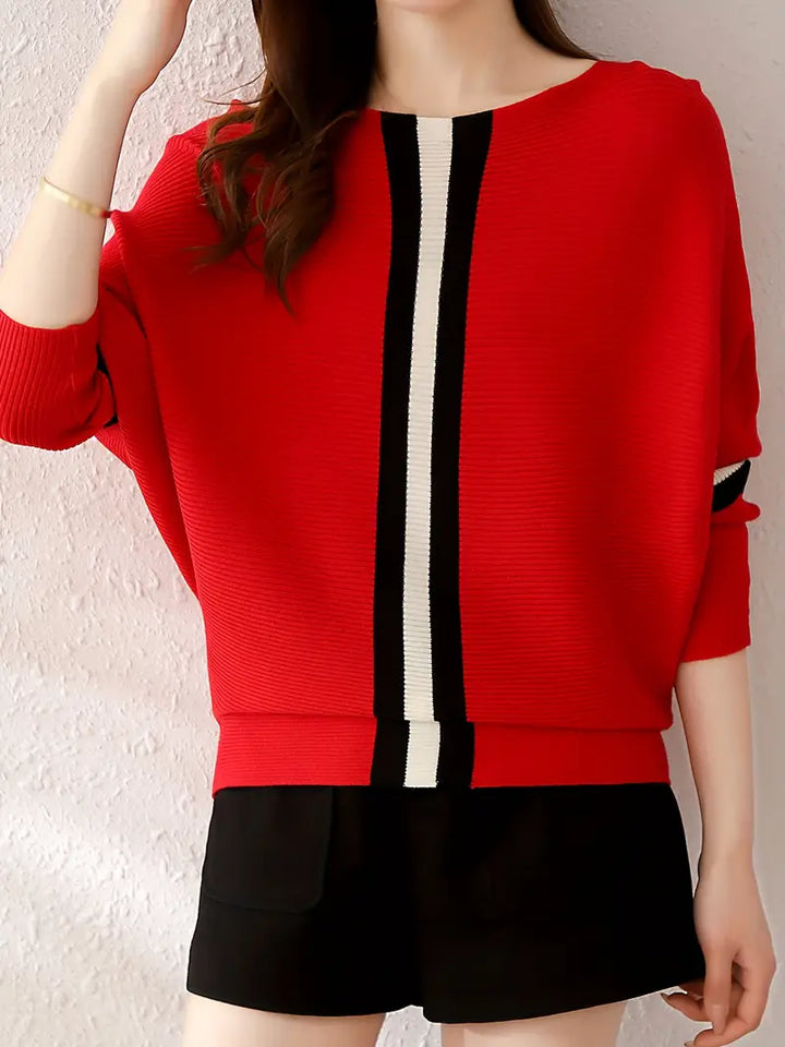 Pull rayé chic | Style moderne au quotidien