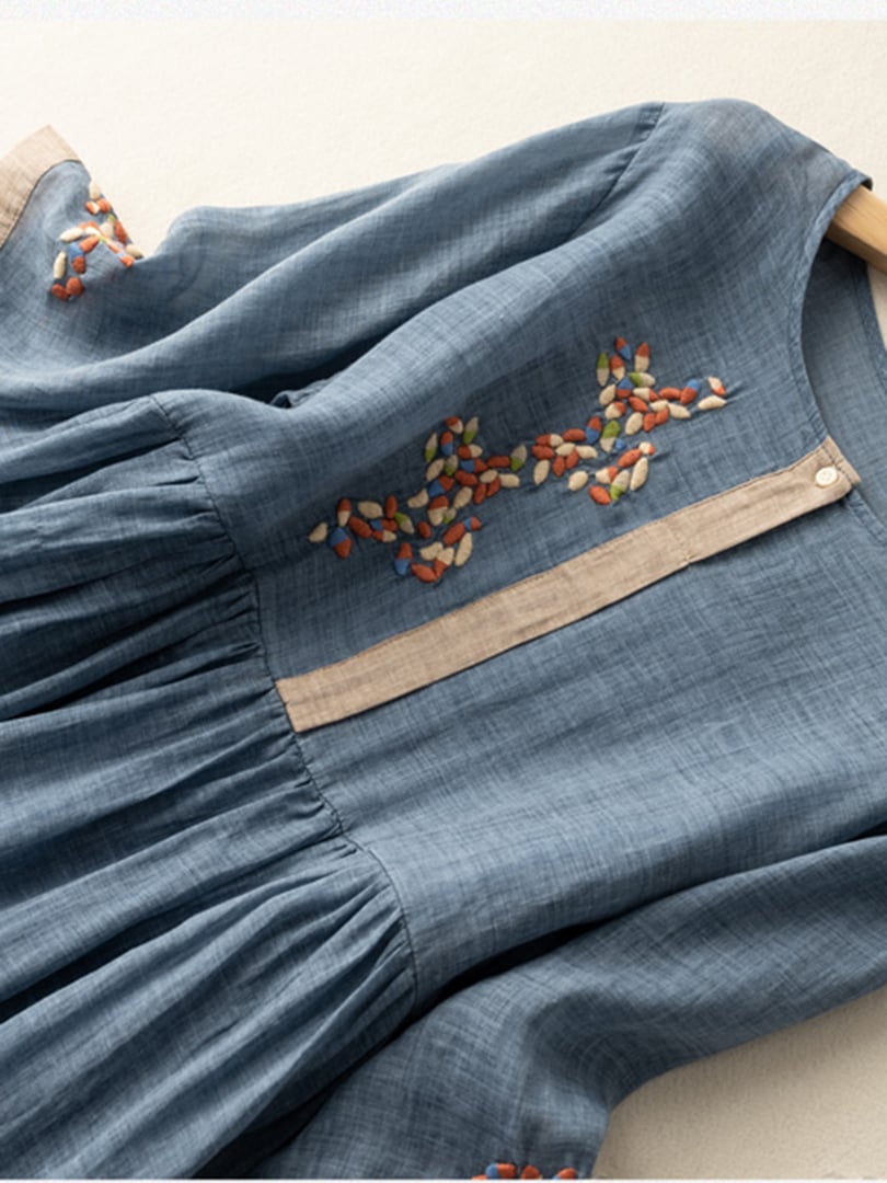 Robe midi ample | Élégance décontractée