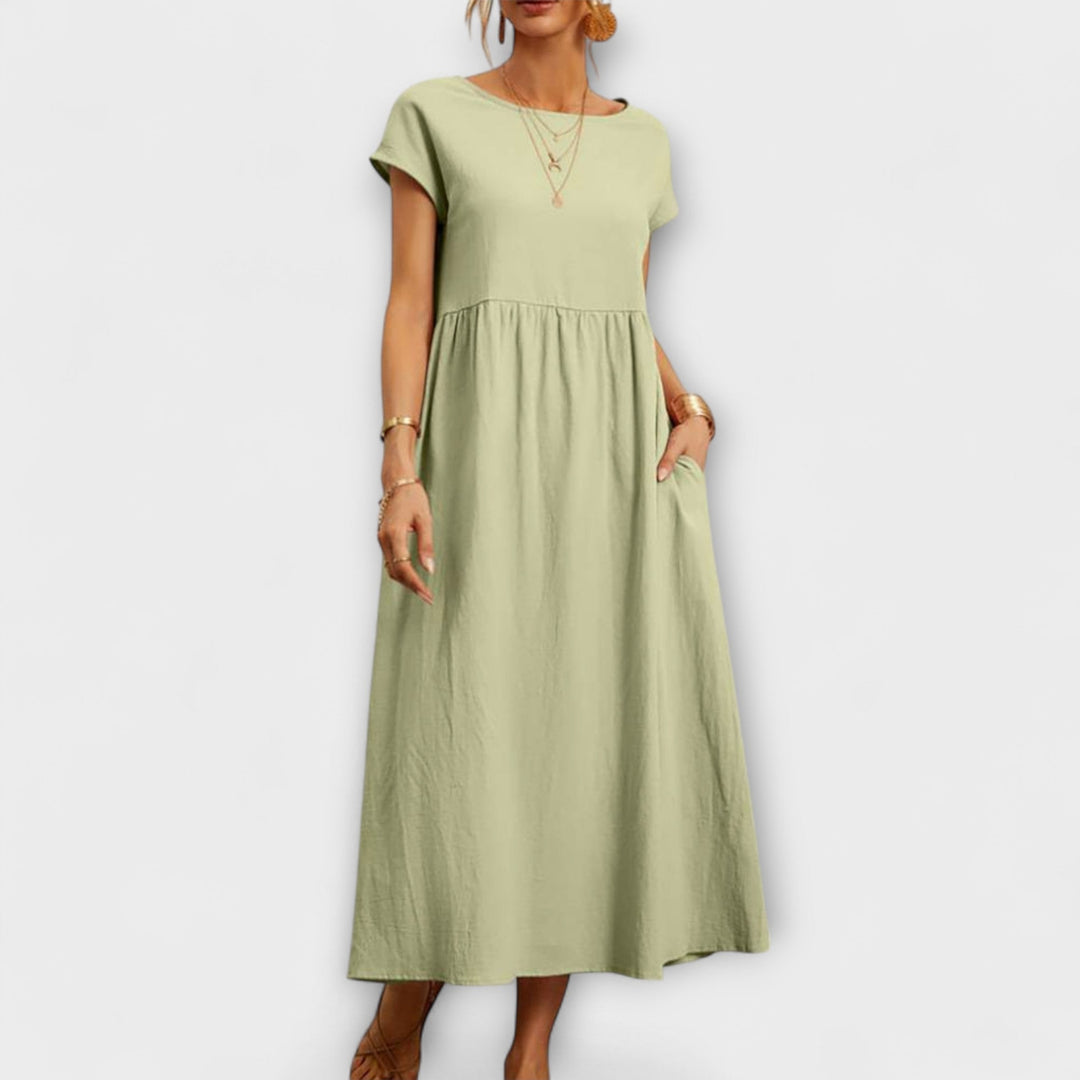 Robe longue fluide | Confort et élégance au quotidien