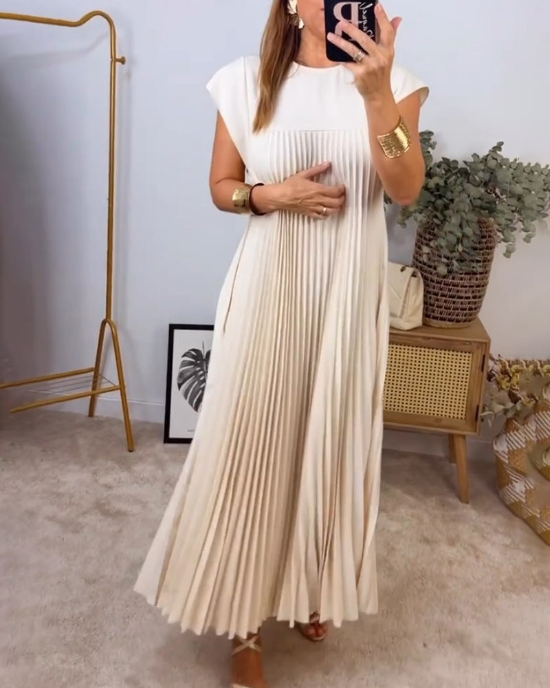 Robe plissée | Élégance fluide pour l'été