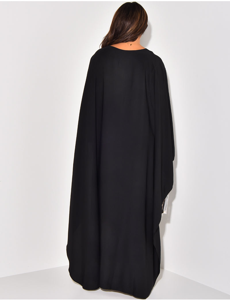 Robe cape fluide | Élégance intemporelle pour les grandes occasions