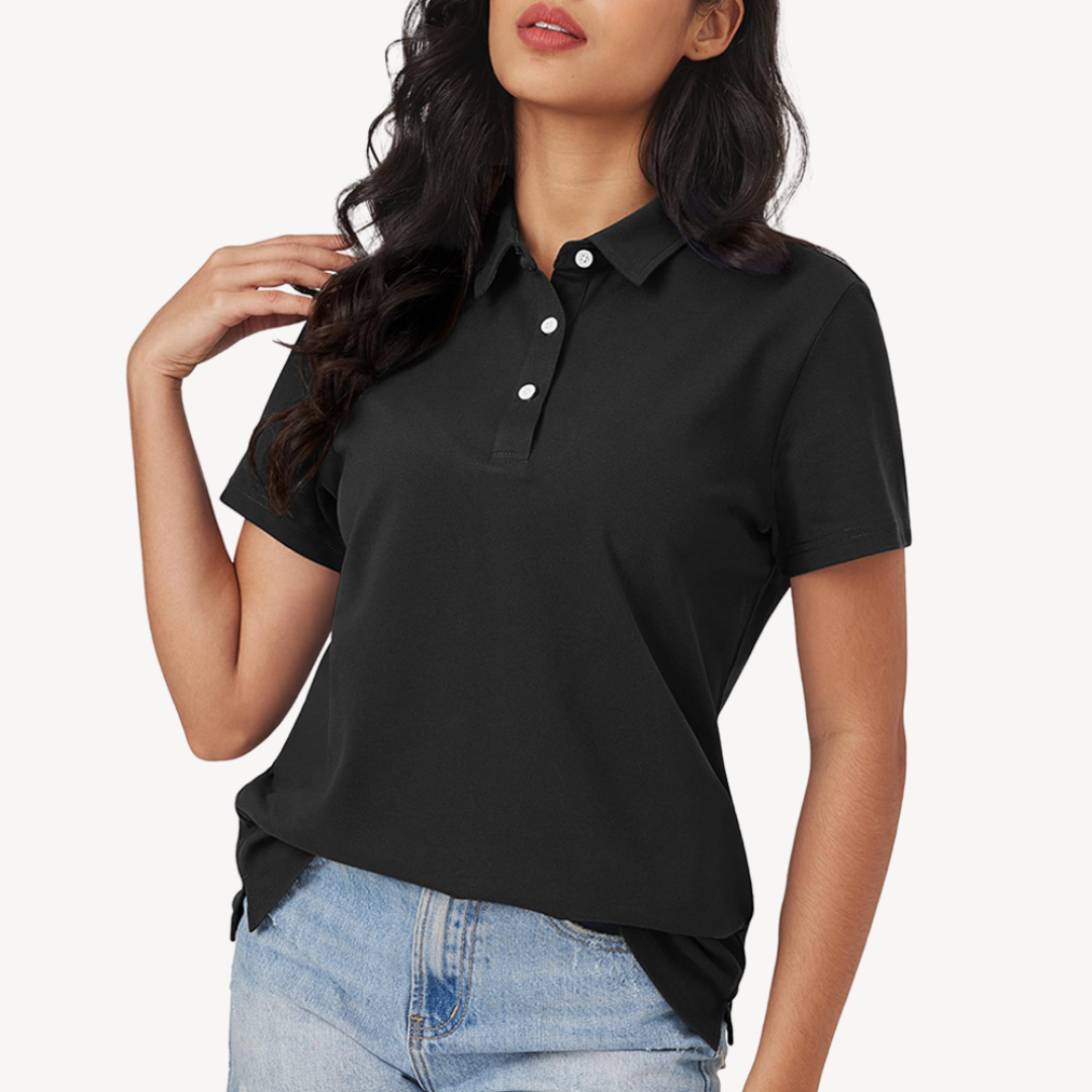 Polo Classique Femme | Style Décontracté