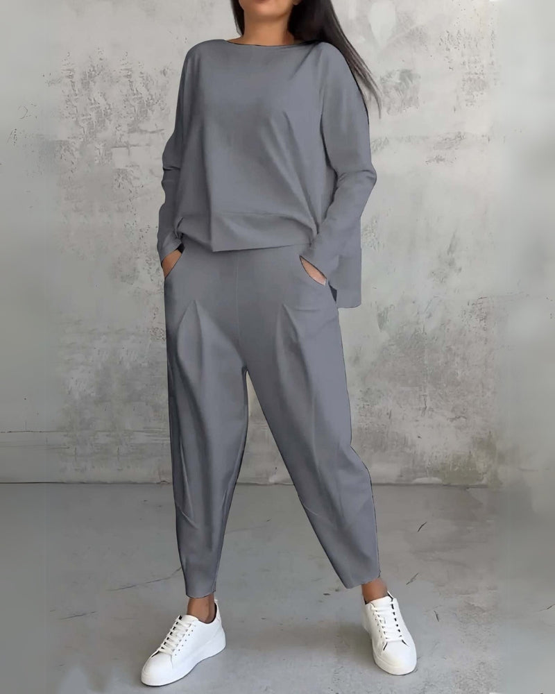 Ensemble lounge élégant | Simplicité moderne et confort absolu