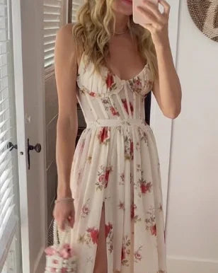 Robe Longue Fleurie | Élégance Estivale