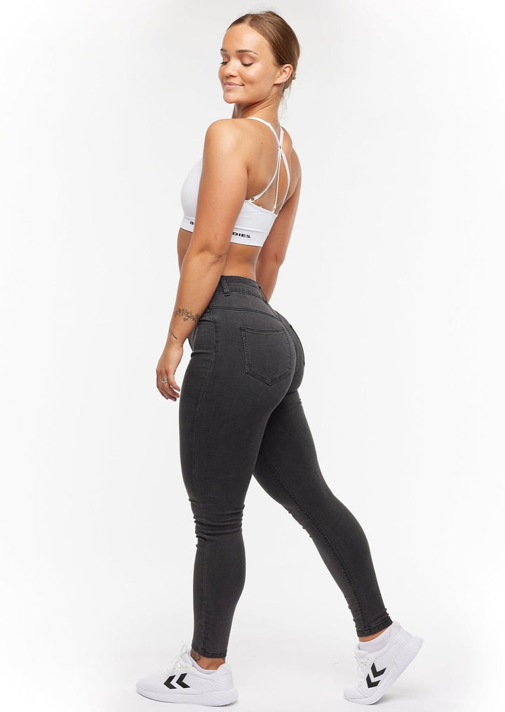Jean skinny taille haute polyvalent | Confort au quotidien