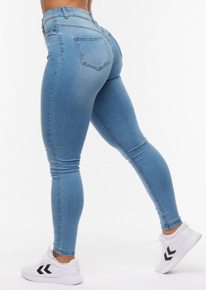 Jean skinny taille haute polyvalent | Confort au quotidien