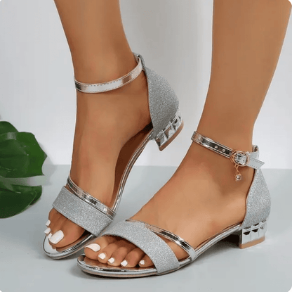Sandales à talon bas | Chic et confort quotidien