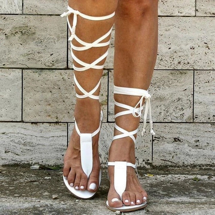 Sandales à lacets | Style bohème estival