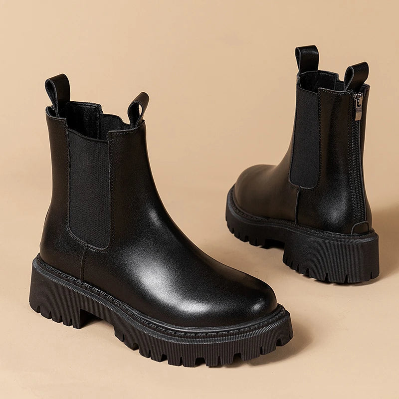 Bottines Chelsea | Style urbain et semelle épaisse