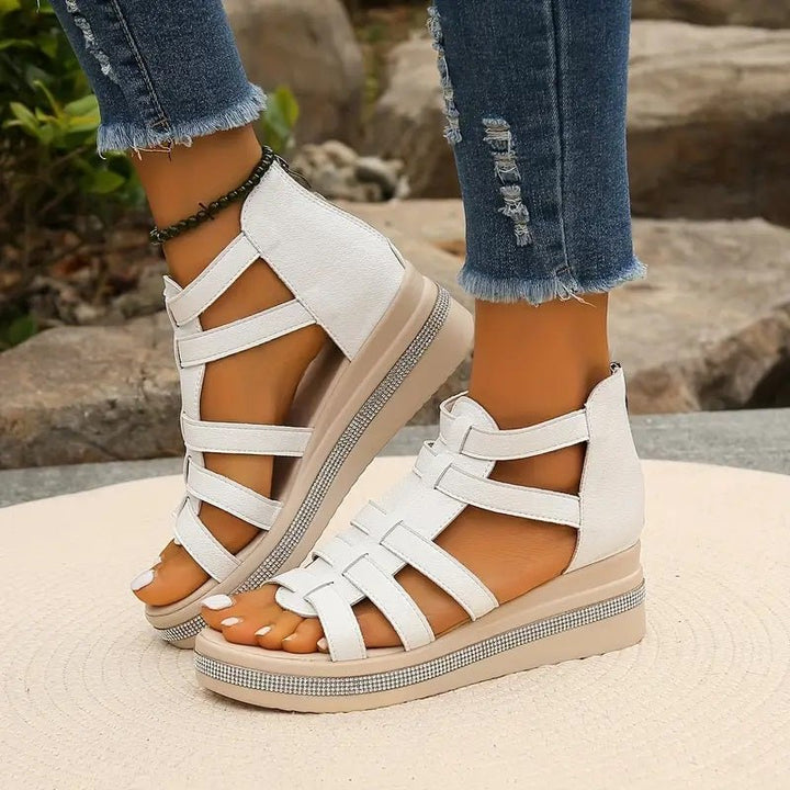 Sandales compensées élégantes | Stabilité et style au quotidien