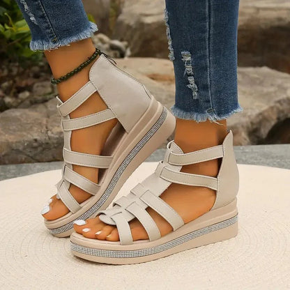 Sandales compensées élégantes | Stabilité et style au quotidien