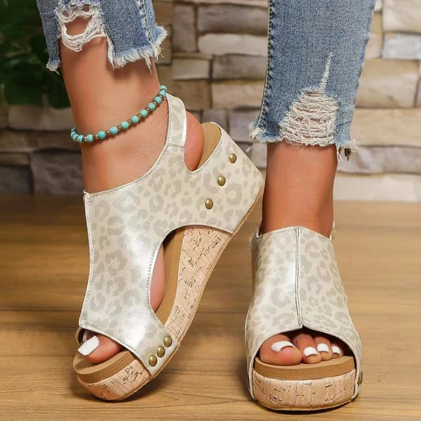 Sandales femme à talon | Confort optimal
