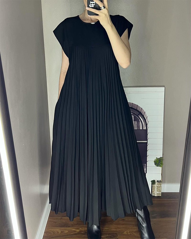 Robe plissée | Élégance fluide pour l'été