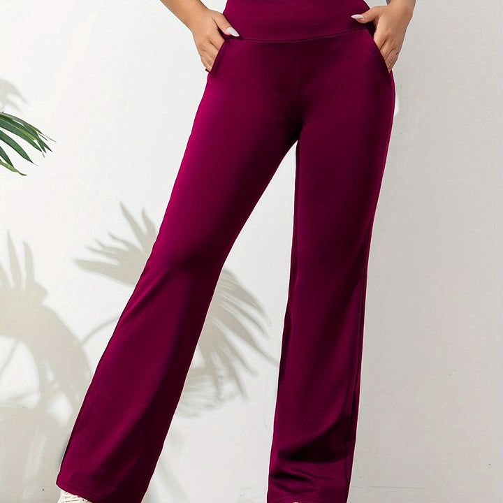 Pantalon yoga élastique | Confort optimal pour le sport et la détente