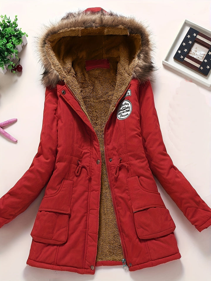 Parka femme | Hiver douillet avec doublure en polaire