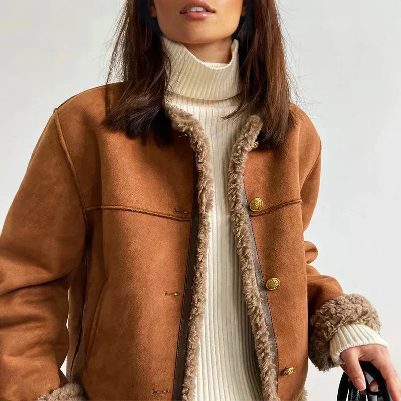 Veste courte doublée | Élégance et chaleur d'hive