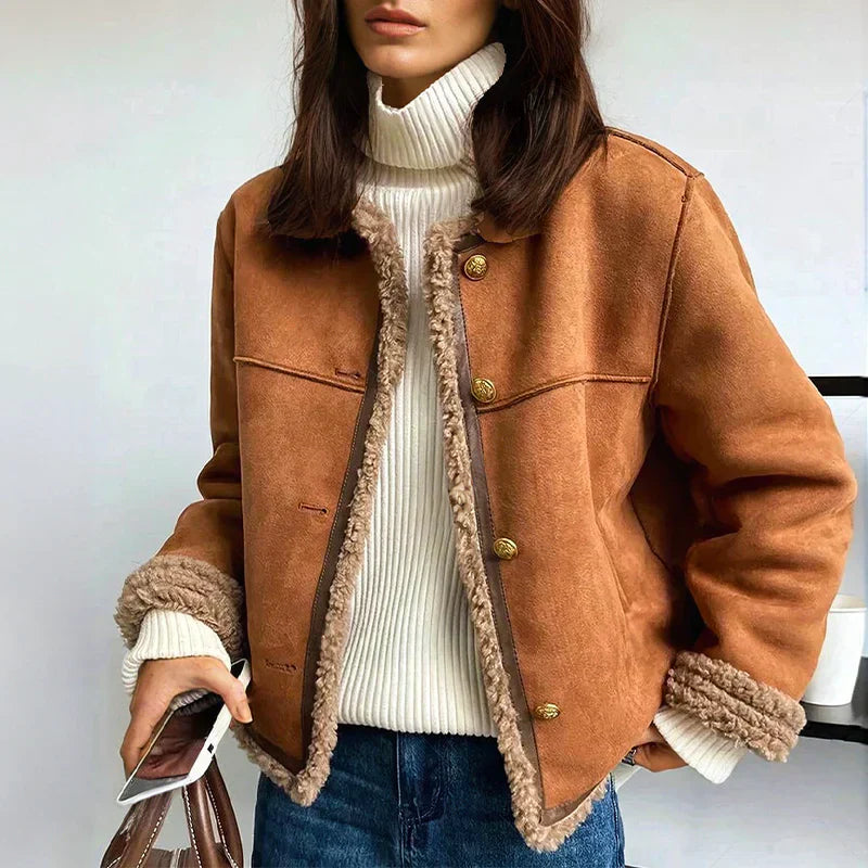 Veste courte doublée | Élégance et chaleur d'hive
