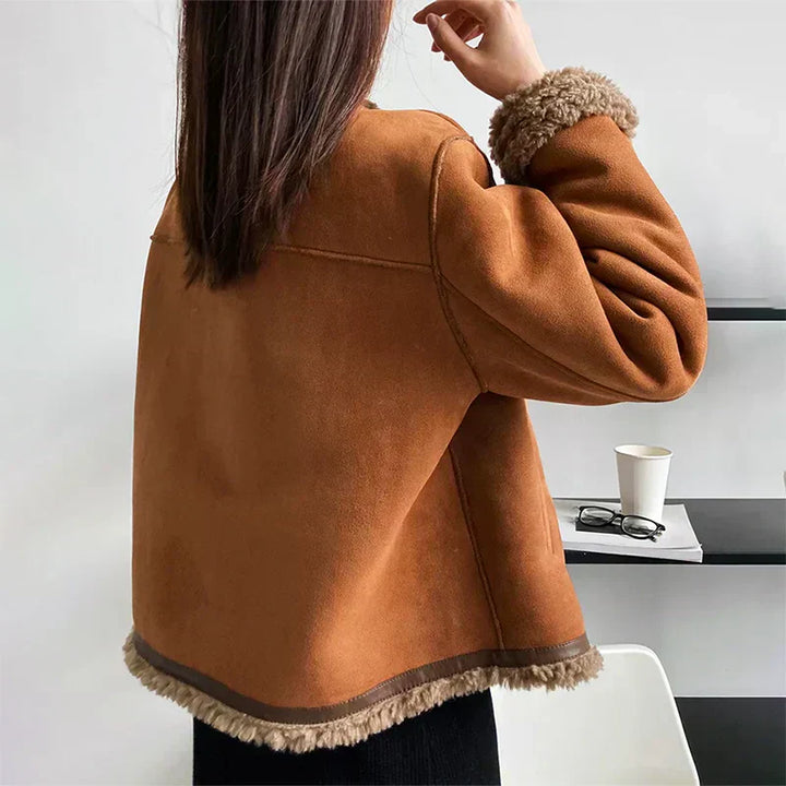 Veste courte doublée | Élégance et chaleur d'hive