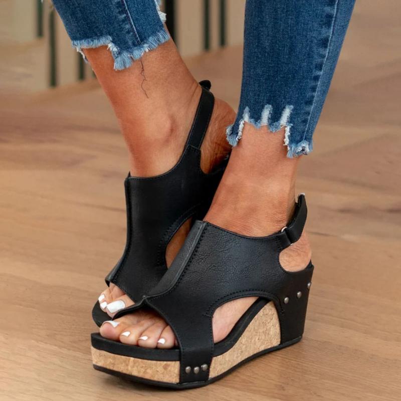 Sandales compensées | Maintien et style au quotidien