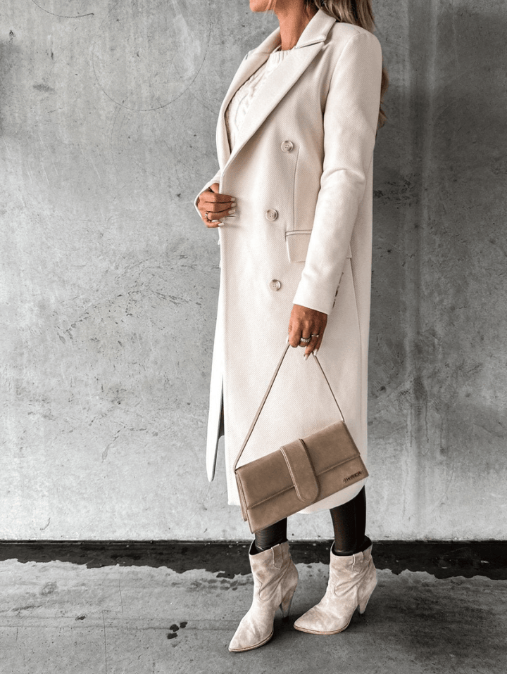 Manteau long en laine | Élégance intemporelle