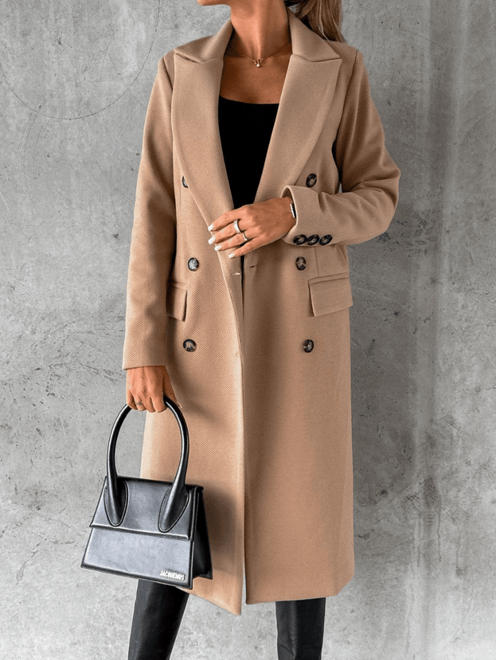 Manteau long en laine | Élégance intemporelle