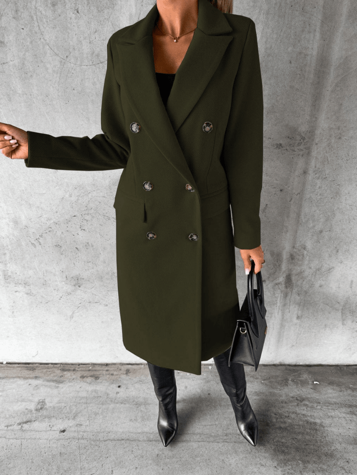 Manteau long en laine | Élégance intemporelle