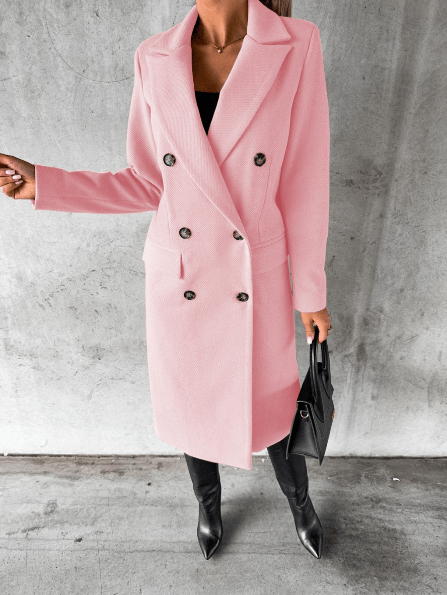 Manteau long en laine | Élégance intemporelle
