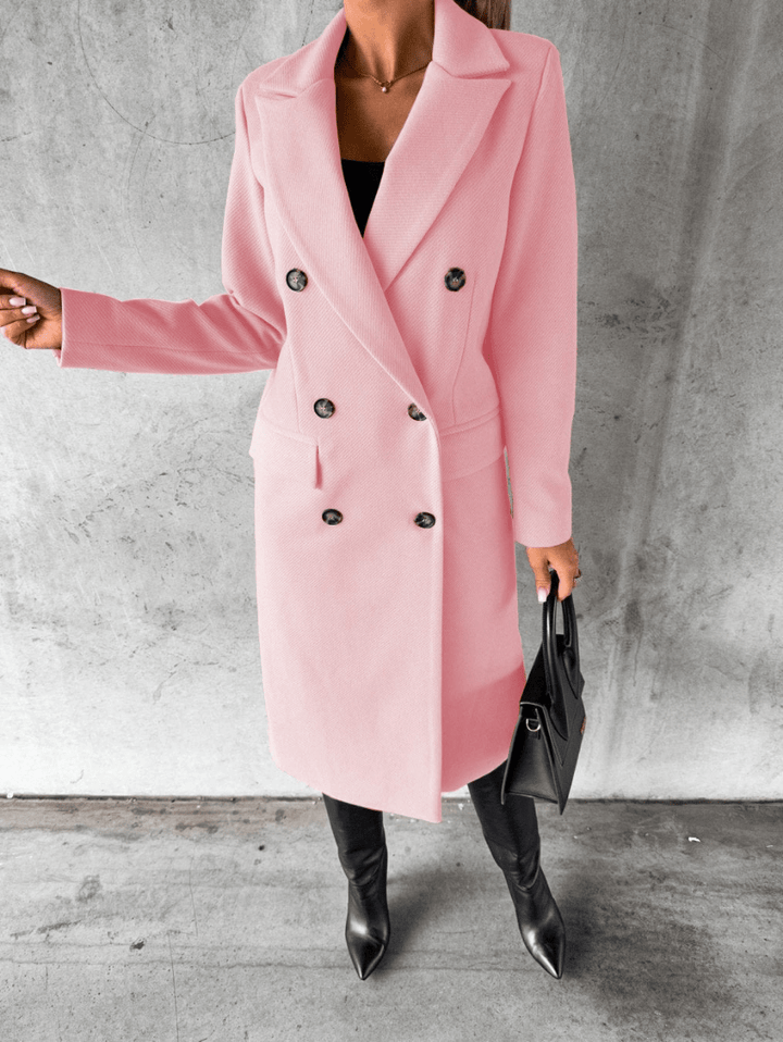 Manteau long en laine | Élégance intemporelle