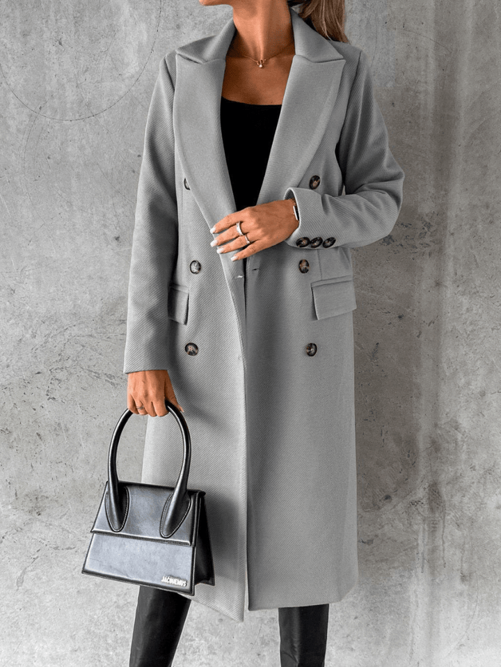 Manteau long en laine | Élégance intemporelle