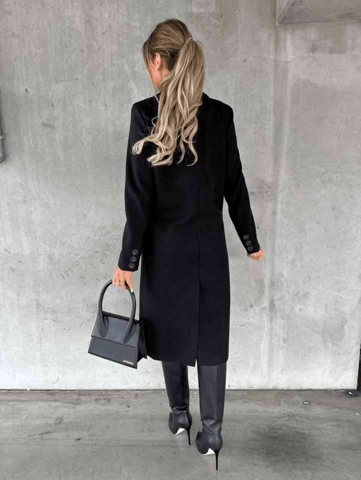 Manteau long en laine | Élégance intemporelle