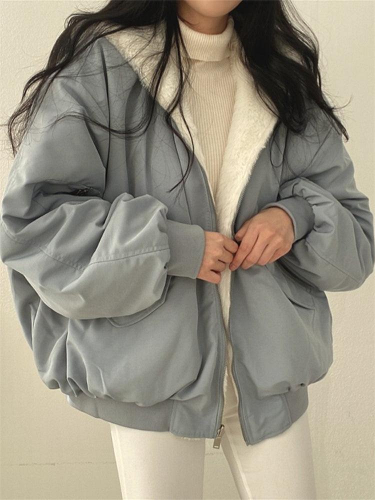 Veste réversible oversize | Confort et chaleur au quotidien