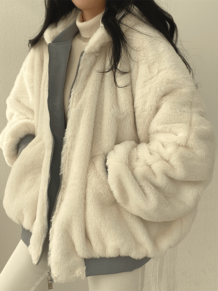 Veste réversible oversize | Confort et chaleur au quotidien