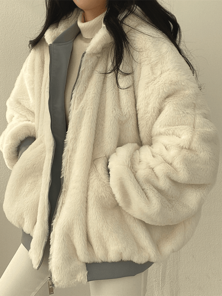 Veste réversible oversize | Confort et chaleur au quotidien