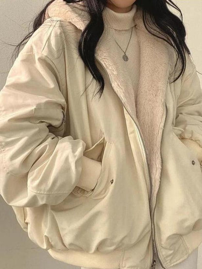 Veste réversible oversize | Confort et chaleur au quotidien