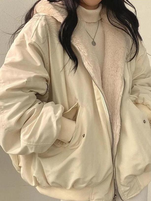 Veste réversible oversize | Confort et chaleur au quotidien